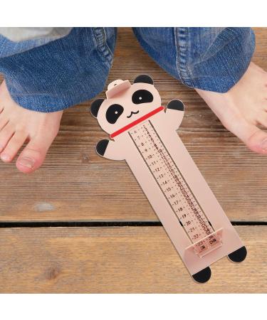Jojofuny Panda Foot Measuring Device | Professional Infant Shoe Sizer for Babies, Kids, Men, Women | Foot Measuring Chart Included - Buy Online on GoSupps.com