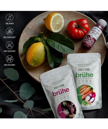 Kale and Me 5:2 Interval Fast Juice Cure - 30 Cold-Pressed Juices & Broths for 3 Weeks | Effective Fasting Detox - Buy Online on GoSupps.com