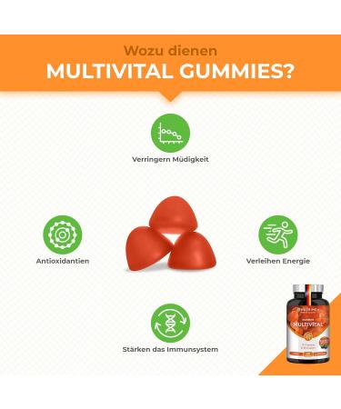 Vegan Multivitamin C Gummies for Kids - Sugar-Free Immune Boosting Orange Flavor with B Complex & Zinc | 100% Gelatin-Free - Buy Online on GoSupps.com