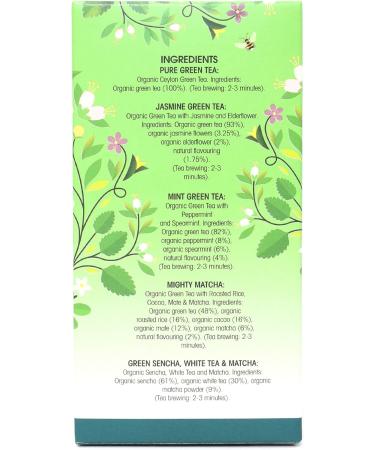 English Tea Shop Supreme Green Tea Bag Sachets 20-Piece - Buy Online on GoSupps.com