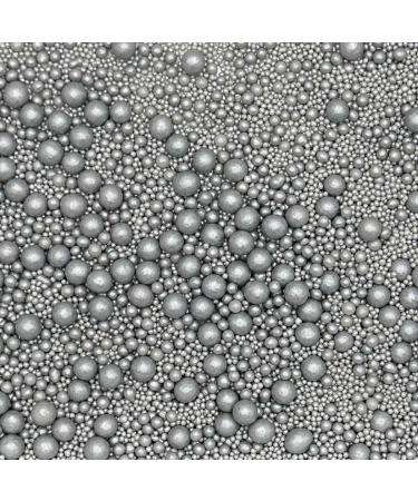 Twist Ingredients - Pearls Mix - Glimmer Silver Cake Topper Sprinkles - 1kg Edible Shimmer Ball Cupcake Decorations - Perfect for Weddings Christenings & Parties - Buy Online on GoSupps.com
