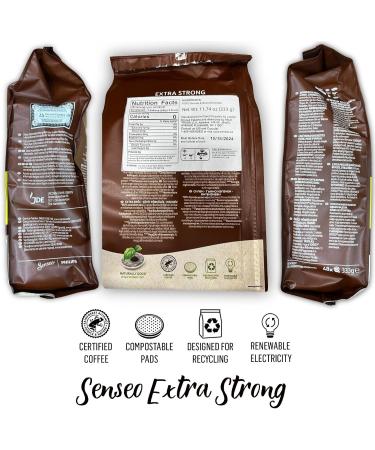 Senseo Coffee Pods - 48 Pods - Different Flavor - Imported From Netherlands (Extra Dark Roast 48) by Senseo - Buy Online on GoSupps.com