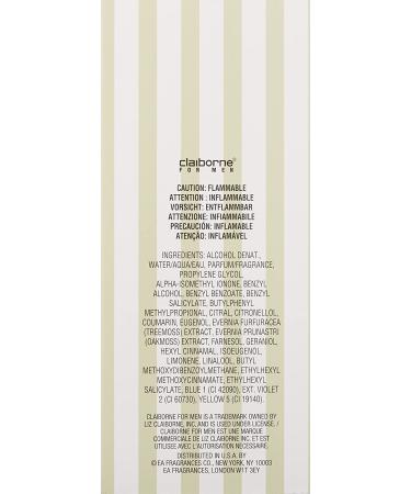 Liz Claiborne Claiborne for Men Eau de Cologne Spray 3.4 Fl Oz - Daytime Scent - Buy Online on GoSupps.com