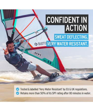 Intego Pro (SPF 50+) Sports Sunscreen | Very Water Resistant & Sweatproof Sun Cream with Zinc Oxide | Non Greasy Formula Suncream Approved by Athletes | Reef Safe Fragrance Free Hypoallergenic - Buy Online on GoSupps.com