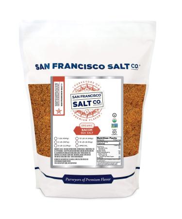 Organic Bacon Flavored Salt 2 lbs. by San Francisco Salt Company