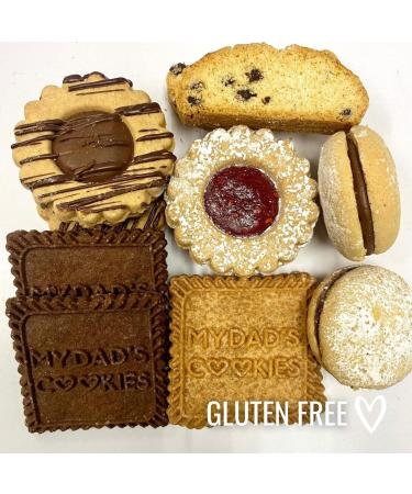 Dad's Gluten Free Dairy Free Kosher Assorted Cookies - Fresh Baked 20 Count 10oz Pack - Buy Online on GoSupps.com