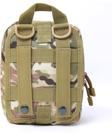 Shop Bituor Tactical First Aid Pocket Bag - Waterproof Molle EMT Pouch for Outdoor Camping & Adventure (Camo Brown) - Buy Online on GoSupps.com