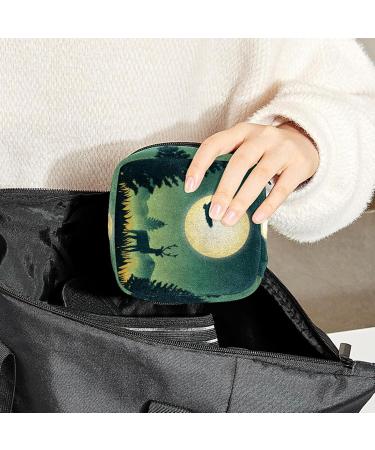 Women's Portable Period Kit - Wildlife Storage Pockets Stillpad Keeper | Eco-Friendly Feminine Bag for Girls - Buy Online on GoSupps.com