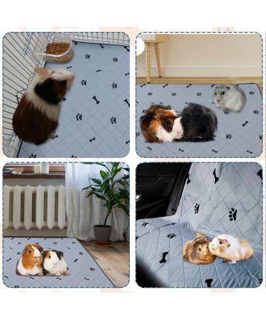 Pick for Life 4-Pack Pipi Pads | Super Absorbent Reusable Pee Pads for Guinea Pigs Hamsters Rabbits & Dogs - 30x30cm - Buy Online on GoSupps.com