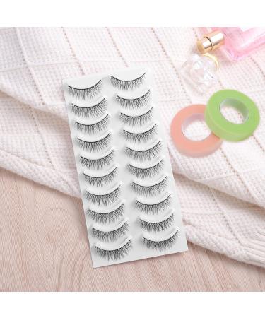 MAGICLULU 10 Rolls Grafting Eyelash Tape Green Duct Tape Face Cleaning Tools Facial Supplies Make Eyebrow Lip Gel Curl Glue Eyelash Patches Detergent Non-woven Fabric - Buy Online on GoSupps.com