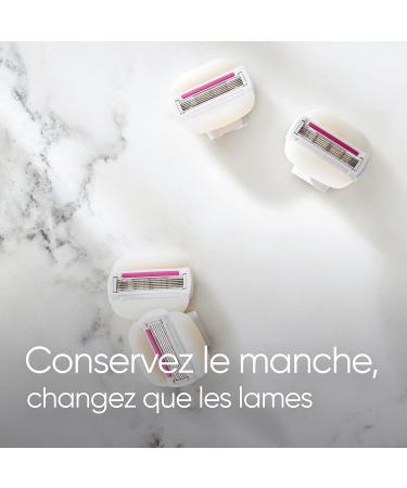 Gillette Venus Comfortglide Sugarberry Blade Refills Pack of 3 x 3 for Women with 5 Integrated Blades for a Smooth Near Shav - Buy Online on GoSupps.com