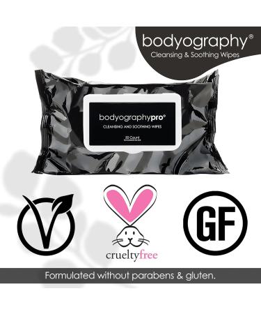 Bodyography Face It Cleansing Wipes - Soothing Makeup Remover & Nourishing Facial Wipes for All Skin Types - Fast International Shipping - Buy Online on GoSupps.com