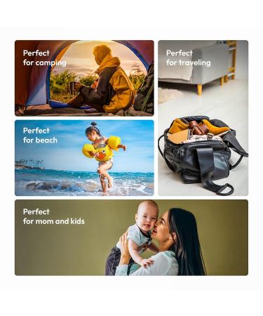 FOMIN Antibacterial Lemon Travel Soap Sheets - 300ct Dissolvable Hand Washing Mini Soap for Camping - Buy Online on GoSupps.com