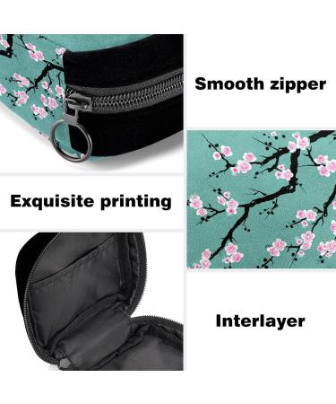 GIAPB Period Bag Sanitary Napkin Storage & Makeup Pouch - Chinese Plant Painting Design | Color 4703 - Buy Online on GoSupps.com