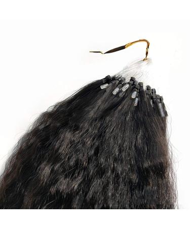 Micro Link Human Hair Extensions - Real 100g Straight 14 Fish Line Hair Extensions - Buy Online on GoSupps.com