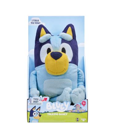 Bluey Large 30cm Talking Sounds Plush: Official Collectable Character Cuddly Jumbo Soft Toy