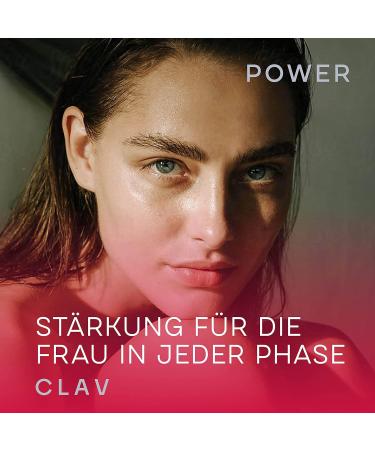 Clav Power - Hormone Balance PMS Capsules for Women | Yams Root Siberian Rhubarb & More | Vegan - 120 Capsules - Buy Online on GoSupps.com