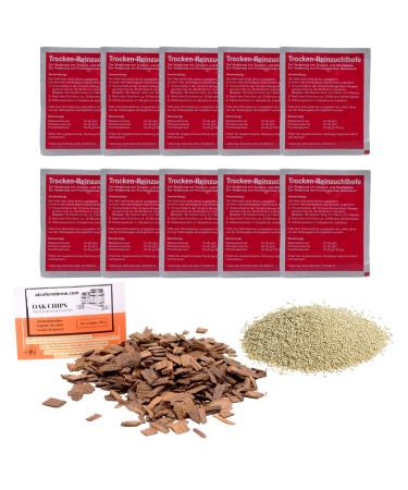 10 x Levure nologique pour Champagne Sekt Prosecco 20g/200L Levure S che Active pour Vins Effervescents et Rouges Fermentation Secondaire R sistante l'Alcool