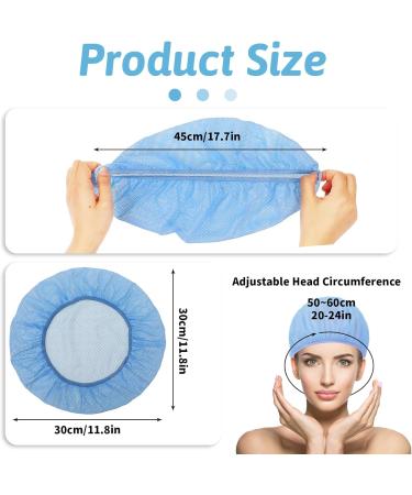 Buy Jeffdad 4-Piece Hair Network Sleep Caps Soft Adjustable Mesh Bonnet for Women in Pink White Light Blue & Black - Buy Online on GoSupps.com