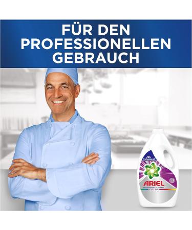 Ariel Professional Liquid Color Detergent 150 Wash Loads - 2 x 3.75L | Superior Stain Removal & Professional Formula for International Shipping - Buy Online on GoSupps.com