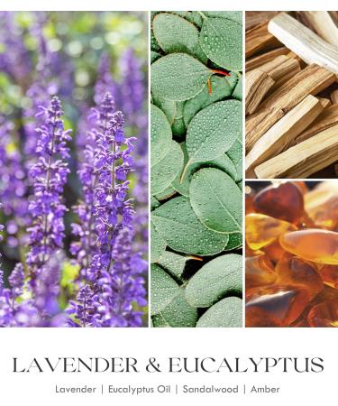 AOOVOO Lavender Scented Candles - Aromatherapy Soy Candle with Crystals | 10oz Gifts for Women & Moms - Perfect for Christmas & Birthdays - Buy Online on GoSupps.com