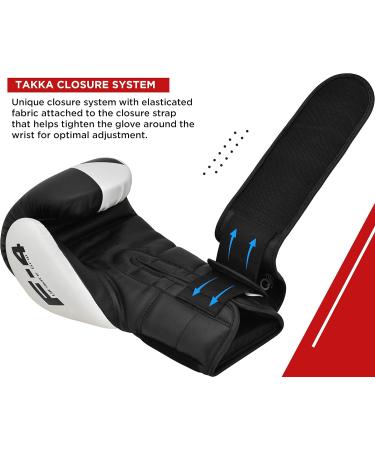 RDX Maya Hide Leather Boxing Gloves for Muay Thai Kickboxing & Sparring - 10oz to 16oz - Ideal for Home Fitness | International Shipping Available - Buy Online on GoSupps.com