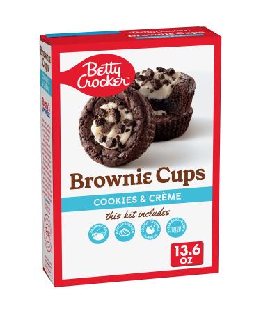 Betty Crocker Cookie and Crme Brownie Cups Baking Mix, 13.6 oz Box Cookies and Crme - Buy Online on GoSupps.com