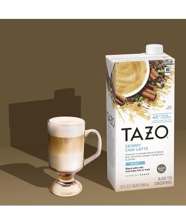 Tazo Skinny Chai latte Concentrate  32 oz - Buy Online on GoSupps.com