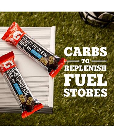 Gatorade Whey Protein Recover Bars Cookies & Cr me 2.8 ounce bars (12 Count) - Buy Online on GoSupps.com