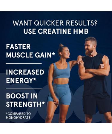 Goba Tea BOD Creatine HMB Capsules Creatine Monohydrate Powder with HMB for Muscle Growth Increased Strength Energy and Performance - No Bloat No Load Unflavored Vegan 150 Capsules 30 SVG - Buy Online on GoSupps.com