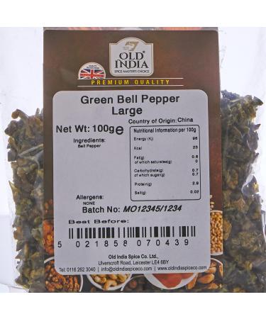 Old India Green Bell Pepper Large 100g - Buy Online on GoSupps.com