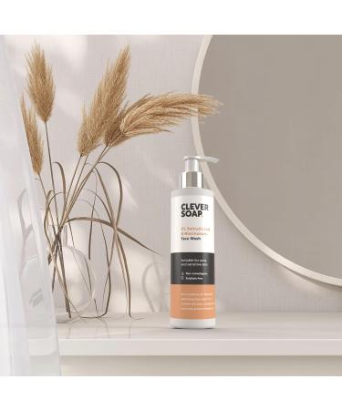 Clever Soap 2% Salicylic Acid & Niacinamide Face Wash for Acne Prone Skin - Gentle Exfoliating Cleanser for Oily Skin - Vegan Formula - Buy Online on GoSupps.com