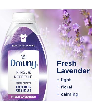 Downy Rinse & Refresh Laundry Odour Remover and Fabric Softener Fresh Lavender Safe On All Fabrics HE Compatible 473ML - Buy Online on GoSupps.com