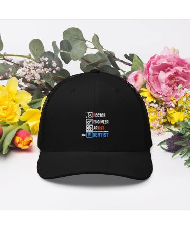 Trucker Cap - Humorous Orthodontics & Dental Expert Novelty | Endodontist Design | Khaki - Perfect Gift for Dentists - Buy Online on GoSupps.com