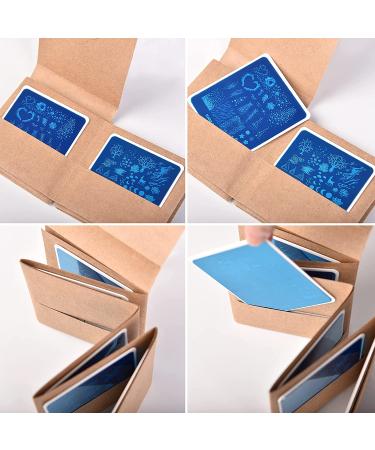 KADS 20pcs Nail Stamp Plates Set - Nail Art Stamping Plates with Leaves, Flowers, and Animals Designs - Buy Online on GoSupps.com