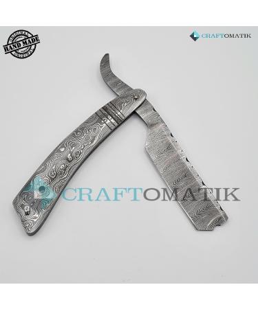 Razor Damascus Steel Men's Gift Set - High Quality Handmade Barber Razor | DBR38 | International Shipping Available - Buy Online on GoSupps.com