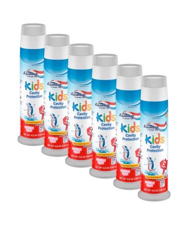 Aquafresh Kids Cavity Protection Toothpaste 4.6oz (6 Pack)