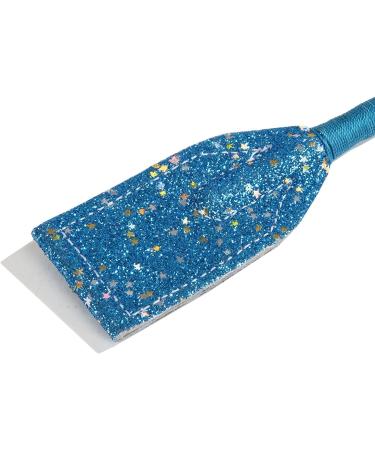 Intrepid International Sparkle Glitter Jump Bat Blue 18 - Premium Quality Equestrian Riding Crop - Buy Online on GoSupps.com