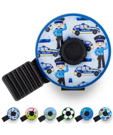 Bicycle bell children - bicycle bell children boys - bell bike children bell children's bike children bicycle bell bicycle bell funny police / blue - Buy Online on GoSupps.com