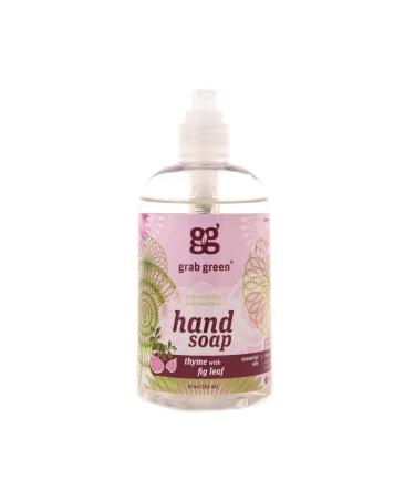 Grab Green Hand Soap Thyme with Fig Leaf 12 oz (355 ml)