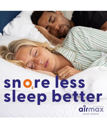 Airmax Nasal Dilator - 76.1% More Air | Breathe & Sleep Better | Snoring Stopper | Medium (M) Pack - 6 Months Supply | Free Breathing Solution - Buy Online on GoSupps.com