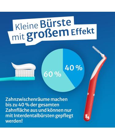 One Drop Only Interdental Brushes (5x8) + Free Toothbrush | Best Oral Hygiene Tool for Intermediate Teeth Cleaning (0.5 mm) - Buy Online on GoSupps.com