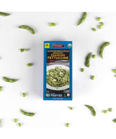 Seapoint Farms Organic Edamame Fettuccine 7.05 oz - Gluten-Free Pasta Noodles (Pack of 3) - Buy Online on GoSupps.com