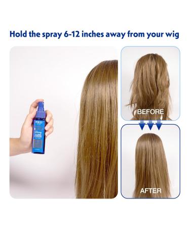 Red by Kiss Wig Spray Extra Shine & Detangling Control for Remy Human Synthetic Hair UV & Heat Protection PH Balance & Long-Lasting Fragrance (2oz Sheen) Sheen 2 Fl Oz (Pack of 1) - Buy Online on GoSupps.com