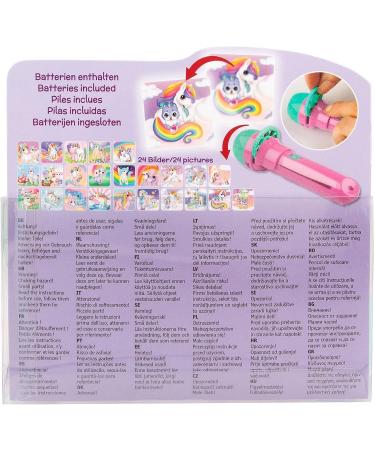 Depesche 12905 Ylvi Unicorn Flashlight with 24 Image Effects - Handy Lamp with Battery Included | International Shipping Available - Buy Online on GoSupps.com