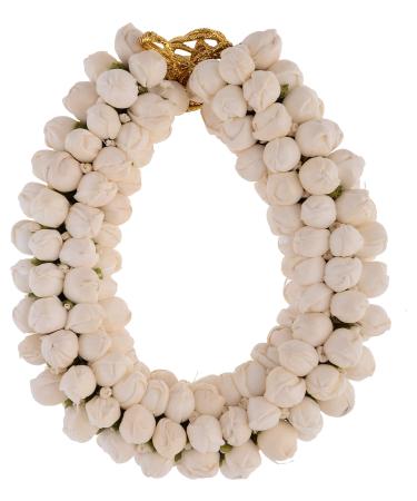 AakarShana Jewels Traditional Indian Look hair Accessories Best Match For Bollywood Dance Looks Like Natural Flowers Party Accessories for Wedding prom parties and other occassion