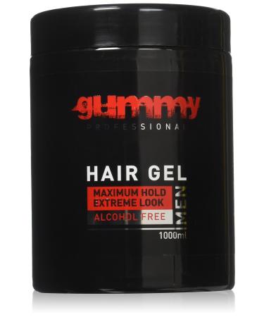 Gummy Alcohol Free Hair Gel  Red  33.81 Ounce 1000 ml