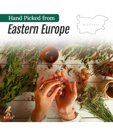 KUKER - Calendula Tea Rhodopian Loose Leaf Herbal Tea Infusion Premium Dried Calendula Flowers Herb & Marigold Flowers Green Tea Caffeine-Free Tea Herbal Tea for Soothing Moment Relaxing Tea 30g - Buy Online on GoSupps.com