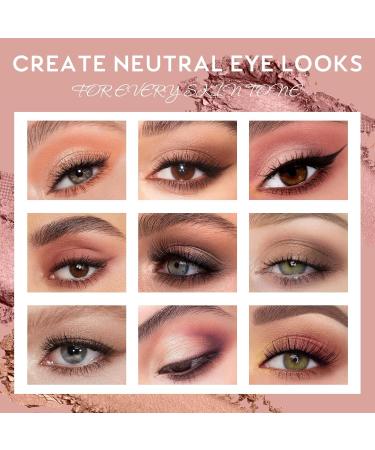Ucanbe 15-Color Eyeshadow Palette - Matt & Waterproof Multi-Color Makeup - Long-Lasting Pigmentation (Peach) - Buy Online on GoSupps.com