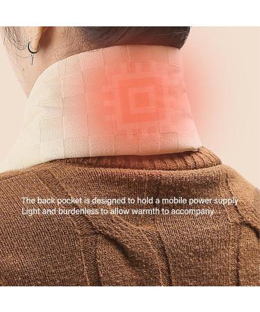 Shop Heated Neck & Shoulder Wrap - 3 Temperature Settings USB Powered Comfortable Fabric Design - Buy Online on GoSupps.com